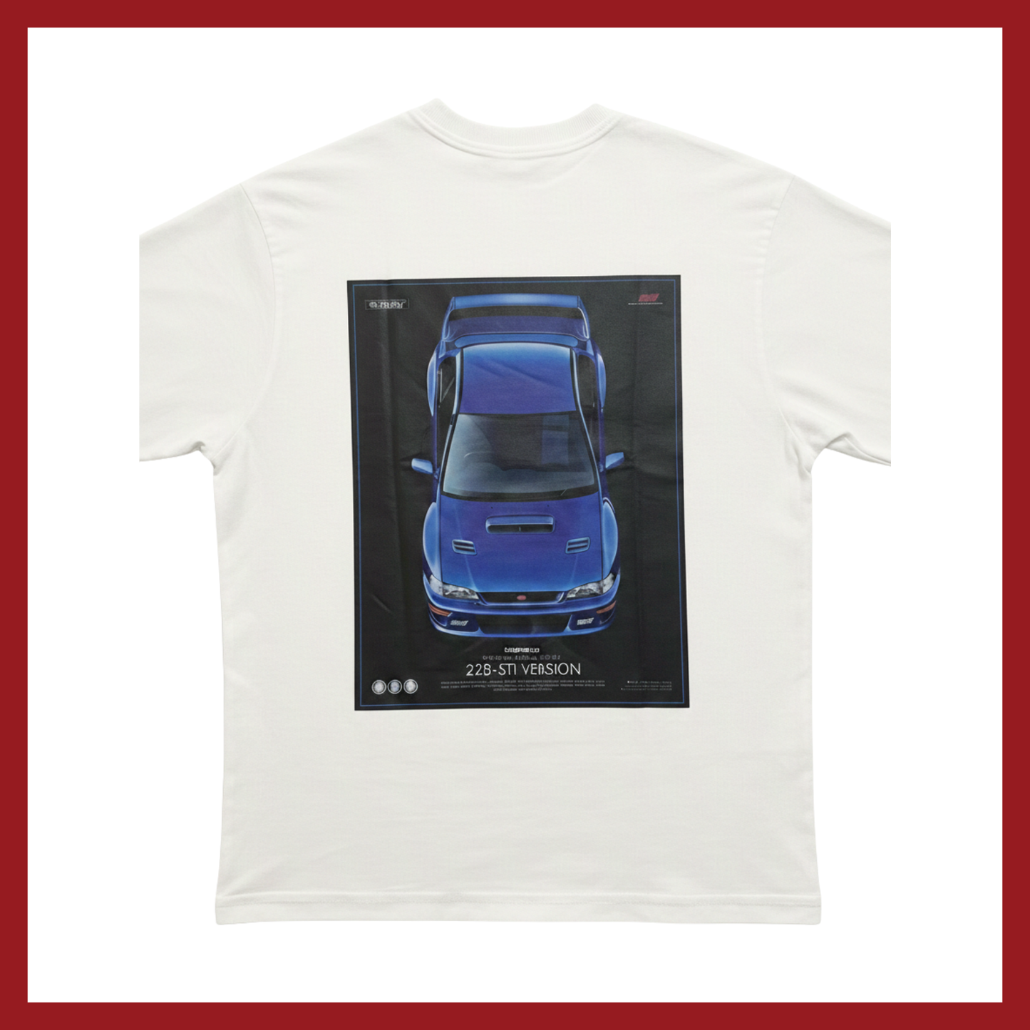Camiseta Subaru Impreza 22B-STi Version – JDM Legend