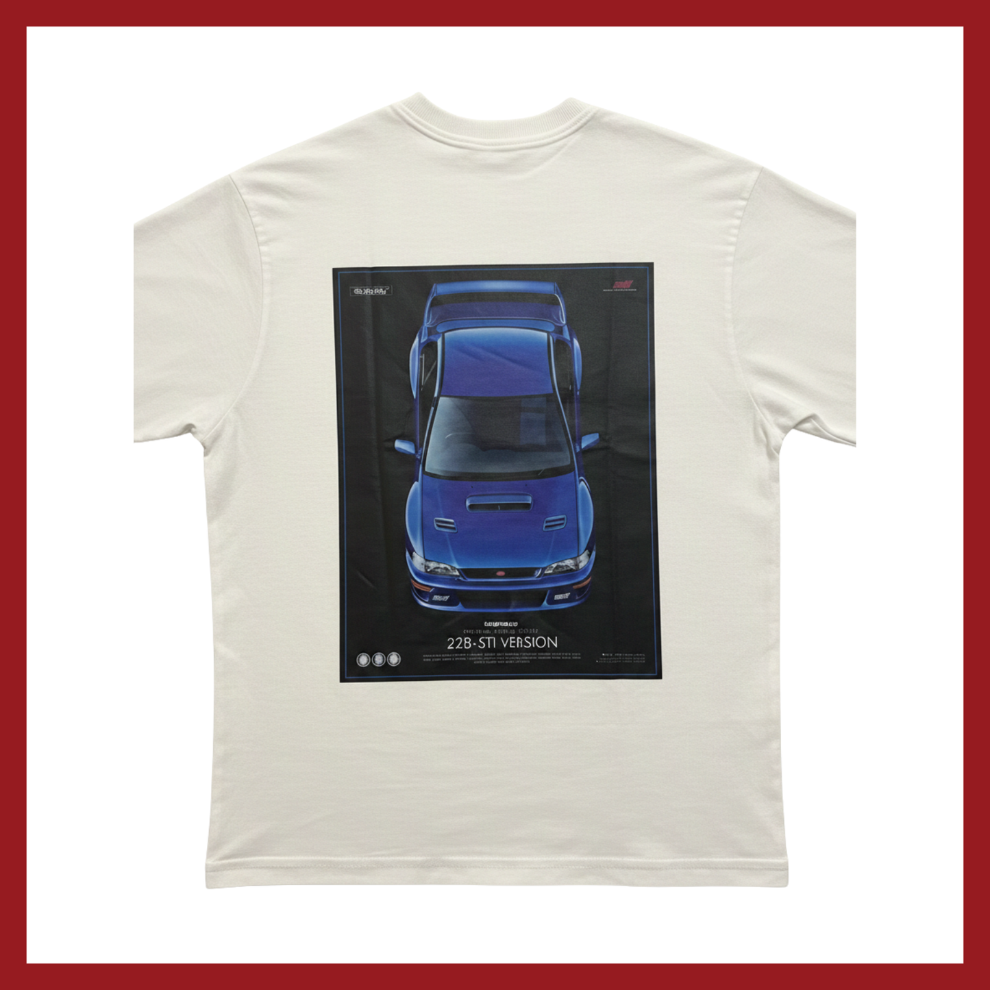 Camiseta Subaru Impreza 22B-STi Version – JDM Legend