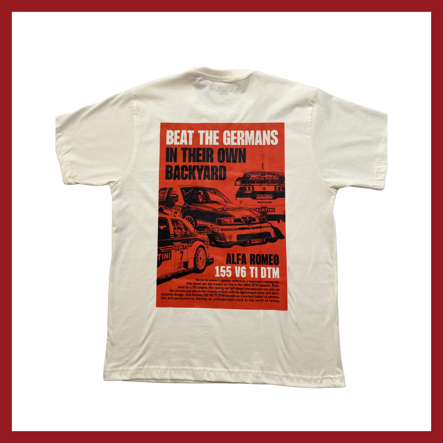 Camiseta Alfa Romeo 155 "Beat The Germans"