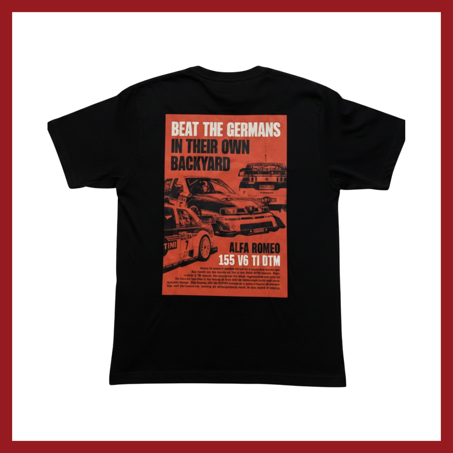 Camiseta Alfa Romeo 155 "Beat The Germans"